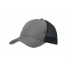 Trucker - Mod. 3972:Grafitowy, Poliester, Czarny